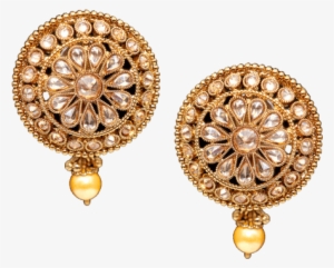 Artificial Jewellery Online - Artificial Jewellery Earrings Png #2571657