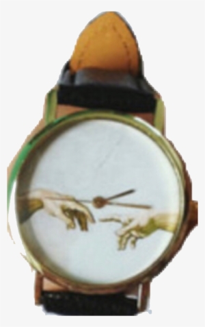 Art Watch Polyvore Moodboard Filler Jewelry, Polyvore, - Creation Of Adam, Detail Of God's And Adam's H #2571689