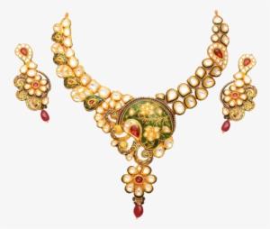 Fashion Jewellery Chennai,antique Jewellery Chennai,polki - Kundan Jewellery Png #2571751