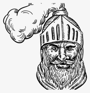 Old Knight Head Drawing Example Image - Old Knight Drawing #2572095