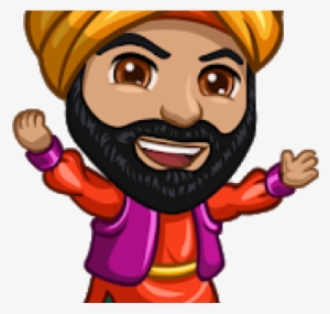 Portrait Clipart Namaste - Cartoon #2572157