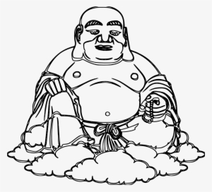 Buddha Black And White Drawing At Getdrawings - Imagen De Buda Para Colorear #2572380