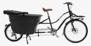 Png) - Bike With Kids Bucket On Back #2572491