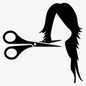 Woman Hair Cut - Cutting Hair Logo Png #2574238