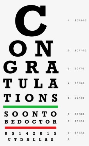 House Doctor - Eye Test Tea Towel #2574465