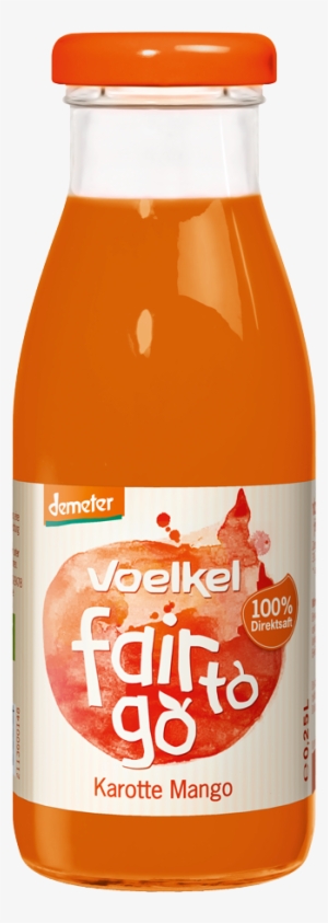 Fair To Go Carrots Mango 100% Direct Juice - Voelkel Bio Carrot And Mango Juice 250 Ml #2574467