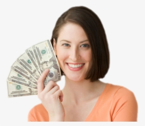 Earn Money Online Without Investment - Girls And Money Png #2574693