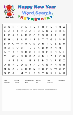 Pin By Evelyn Borum On Coloring Pages - Easy New Year Word Search #2574850 Pin By Evelyn Borum On Coloring Pages - Easy New Year Word Search #2574850