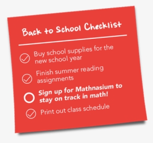 Summer Has Flown By And Back To School Season Is Here - Mathnasium Back To School #2575149