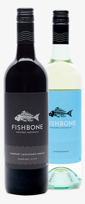 Bottles - Fishbone Wine Label #2575467