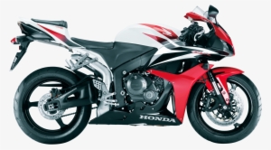 Honda Cbr Red And White Motorcycle Bike Png Image - Red And White Motorcycle #2575638