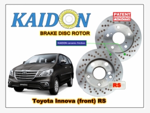 Toyota Innova Kijang Disc Brake Rotor Kaidon Type "rs" - Toyota #2575926