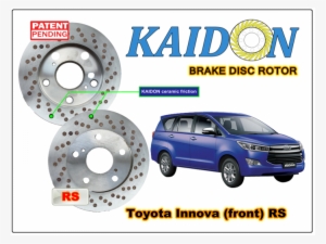 Toyota Innova Kijang Disc Brake Rotor Kaidon Type "rs" - Disc Brake #2576135
