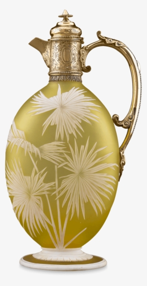 Thomas Webb And Sons Glass Claret Jug - Thomas Webb & Sons #2576864