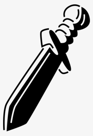 Vector Illustration Of Roman Gladiator Battle Sword - Vector Graphics #2577090