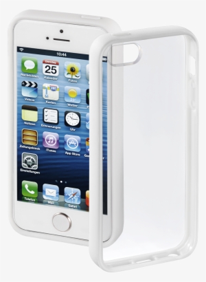 "frame" Cover For Apple Iphone 5/5s/se, White - Hama Frame Mobile Phone Cover For Apple Iphone 5 White #2578908