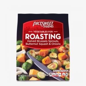 Halved Brussels Sprouts, Butternut Squash & Onions - Pictsweet Farms Vegetables For Roasting #2579762