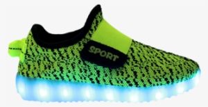 Kids Green Sport Led Shoe - Galaxy Shoes Led Blue #2579839