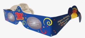 Happy Birthday 3d Glasses - Polarized 3d System #2580070