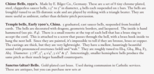 Chime Bells, 1950's - Premika-parab #2580467