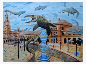 Prehistoric Future - Painting #2580557