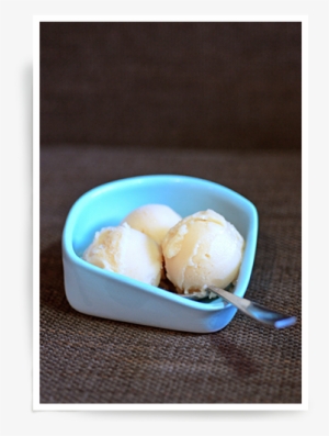 Celadon Ice Cream Bowl - Vanilla Ice Cream #2580813