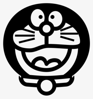 Doraemon Clipart Power Point - Doraemon Vector Black And White #2581210