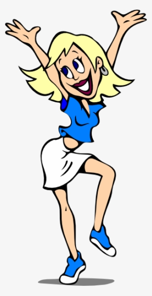 Happy Girl Clip Art #2581303