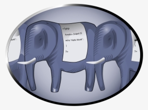 Php Elephant Logo - Php 7 Elephant Logo #2582661
