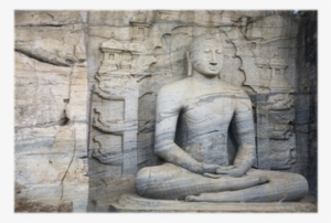 Statue Of Lord Buddha In Gal Vihara At Polonnaruwa, - Ancient City Of Polonnaruwa #2583215