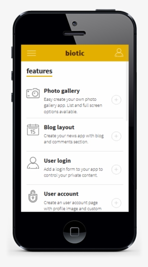 Phone Template Png - Mobile Phone Template Png #2584223