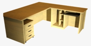 Office Pc Table Furniture Free 3d Model Max Id1388 - Office Table 3d Model Free Download #2584795