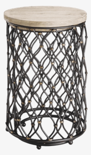 Kingsport Drum Tables 2pc - Joss & Main Mia End Table #2585004