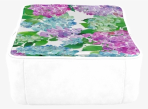 Watercolor Hydrangea Square Backpack - Comfort #2585141