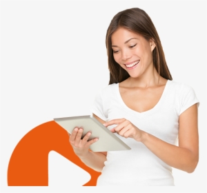 Girl With Book Png #2585610