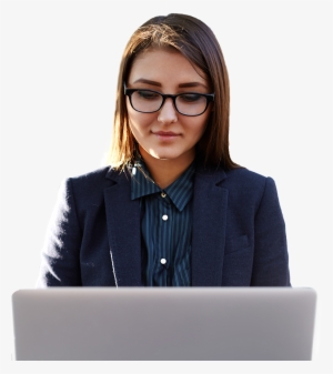 Girl Working In The Laptop - Student #2585668