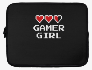 Gamer Girl Video Game Laptop Sleeve - Girls Like Gaming Shirt #2586012
