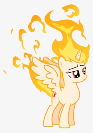 Thisismyphotoshoppin, Female, Mane Of Fire, Mare, Pony, - Mlp Twilight Sparkle Fire #2586458