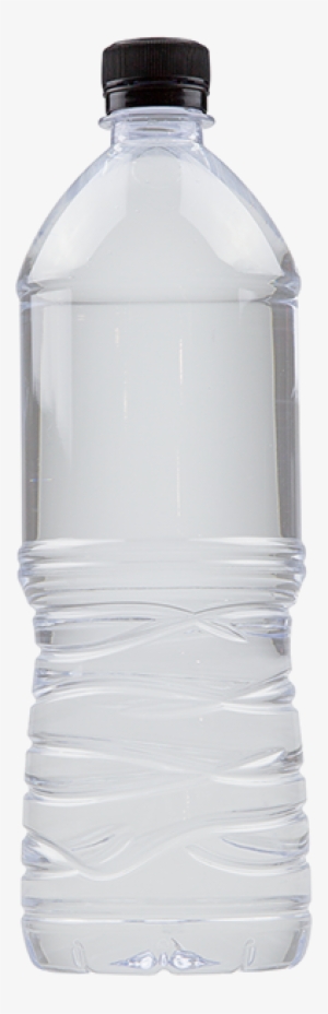 1liter Rpet Panel Bottle - Clear Water Bottle Png #2586750