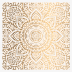 Flower Background Vector - Elegant Shiny Luxury Mandala #2586820