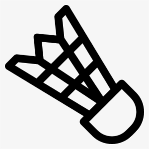 Badminton Shuttlecock Vector - Volante De Badminton Dibujo #2587101