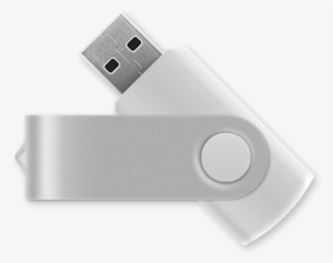 Side 2 Preview - White Flash Drive Png #2587659