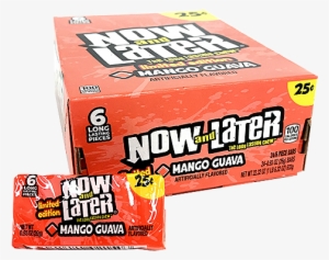 Mango Guava Now And Later Long Lasting Chews 6-pack - Now And Later Candy Color #2588069