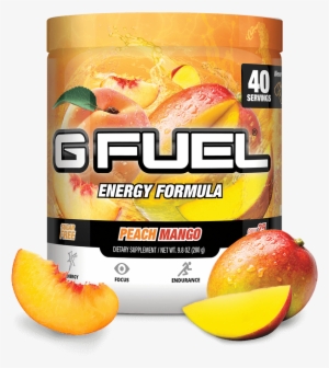 Awesome Peach Mango Tub Servings With Mango - Gamma Labs G Fuel Energy Formula 40 Servings #2588249