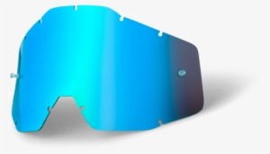 Mirror Blue - 100percent Lens For Youth Racecraft/accuri/strata Anti-fog #2588463