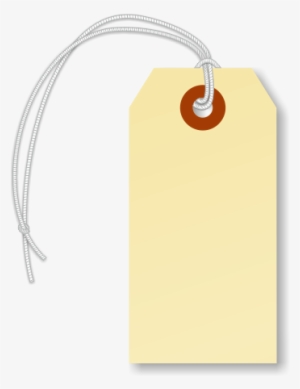 Blank Manila Tag With Elastic #2588754