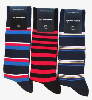 Men's Dress Socks Striped Bundle - Sock #2589362