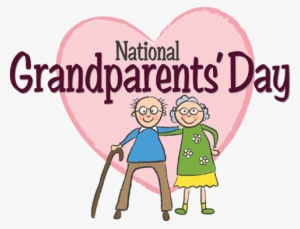 Grandparents Day Free Png Image - National Grandparents Day Clipart #2590214