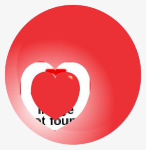 How To Set Use Pink Heart In Pink Circle Clipart #2590498