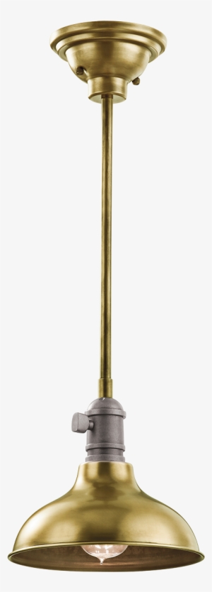 Loading Zoom - Kichler Pendant Lighting 42579 In Natural Brass #2591009